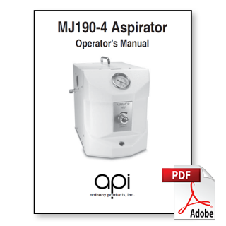 MJ190-4 Aspirator Manual