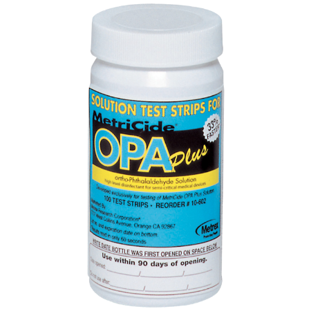 Verify concentration of MetriCide OPA Plus Solution prior to each use