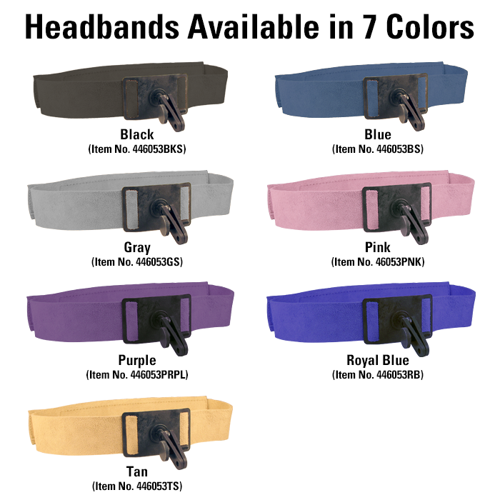 Headbands for ENT Head Mirrors. Anthony Products