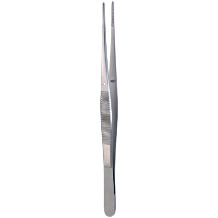 Semkin Forceps with stop peg protects tissue from being crushed