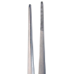 Serrated tips for dressings