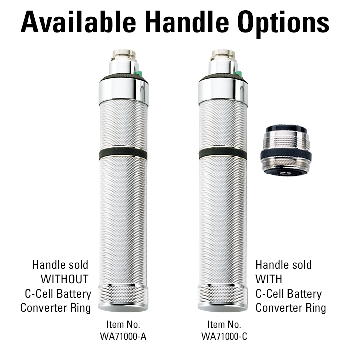 Welch Allyn 3.5v Rechargeable Handle. Anthony Products