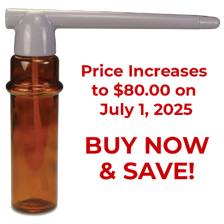 Amber color ENT atomizer price increase on July 1, 2025